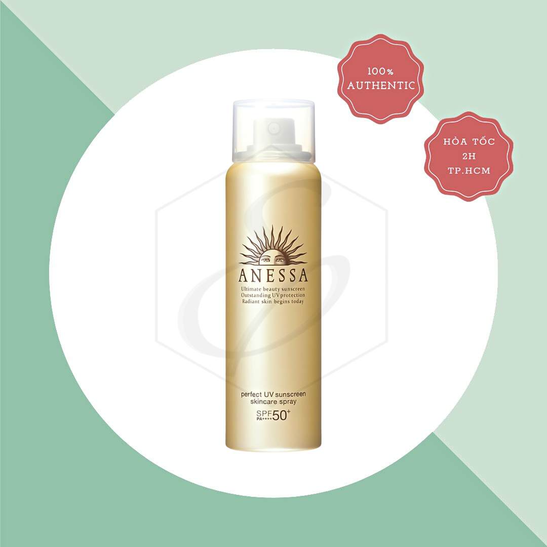 Xịt chống nắng Anessa Perfect UV Spray Suncreen Aqua Booster SPF50+/PA++++ - 60g